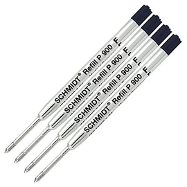 Schmidt - 4 Pack - Refill Black-P900 - Fine Tip