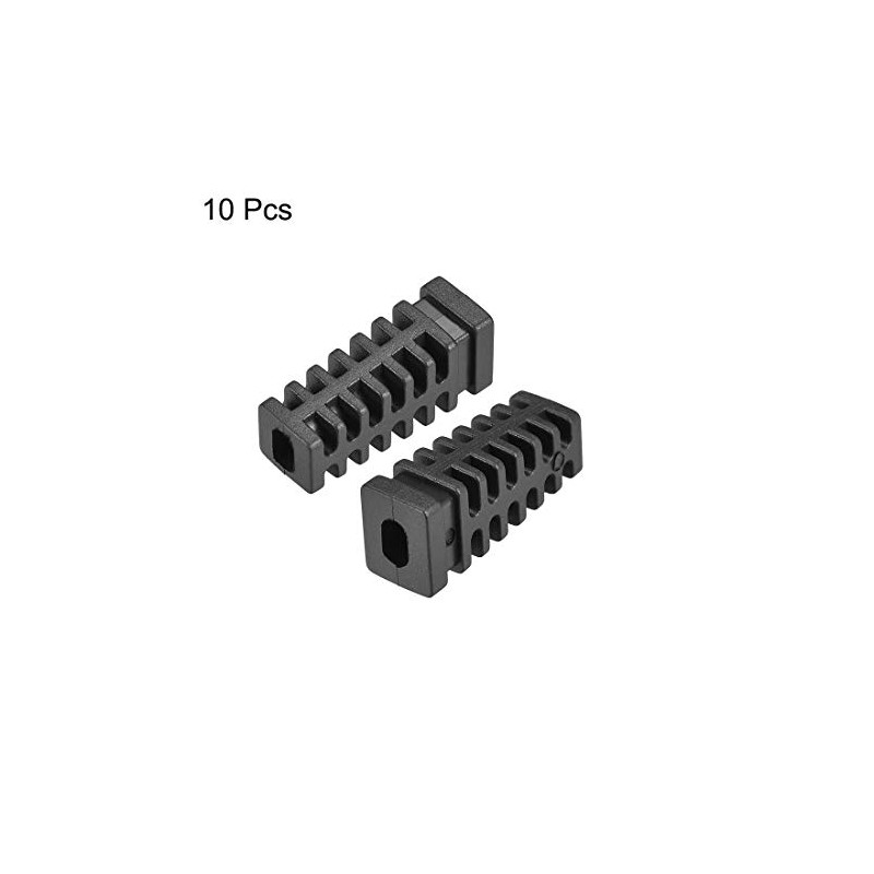 sourcing map Strain Relief Boots 25.3mm PVC Cord Protector Cover