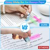 600 Pcs Sticky Tabs, Repositionable Index Tabs, Writable Page Markers