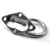 M8 Eye Plate 304 Stainless Steel Hook Wall Mounted Hook