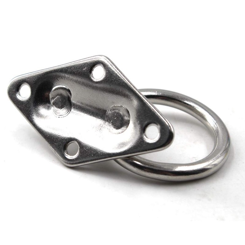 M8 Eye Plate 304 Stainless Steel Hook Wall Mounted Hook