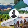 HLOGREE 30 Pack -6 inch Black Bungees Balls Cord,Tent Bungee,