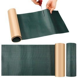Pushglossy 2 Rolls Pool Patch Repair Kit 8 x 39 Inch Self Adhesive Swimming Pool Safety Cover Patch Kit Pool Cover Repair Kit for Inground Safety Pool Cover (Green)