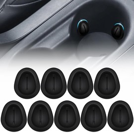 9PCS Water Cup Holder Limiter, 1.41" X 1.18” Automotive Silicone Car Cup Limiter, Cup Stabilizer Inserts for Car, Universal for Car Cup Accessories, with Self-Adhesive for Car Truck SUV