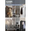 4smile Door Coat Rack for Hanging - Grey Door Hooks