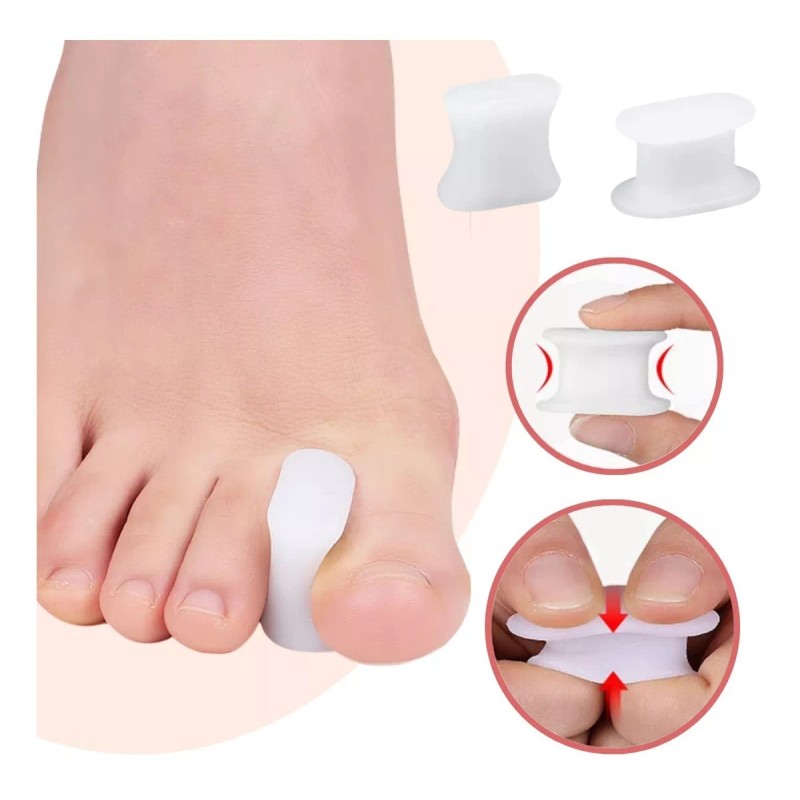 Universo en Linea Corrector Separador De Dedos Gel Juanete Silicona