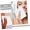 Minkissy 3pcs Cotton Face Cloths Absorbent Square Hand Towels for