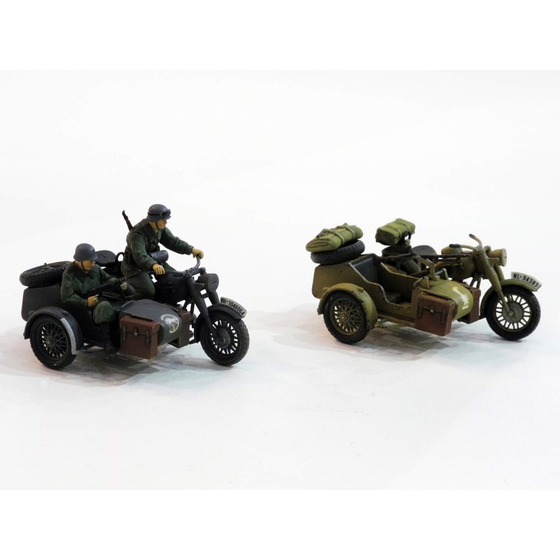 Tamiya 1/48 Military Miniature Series No. 78 German Army Military Sidecar Plastic