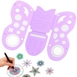 BoxLegend Shirt Folding Board Kids Shirt Folder with Original Deluxe Set Durable Plastic Laundry Folders Purple