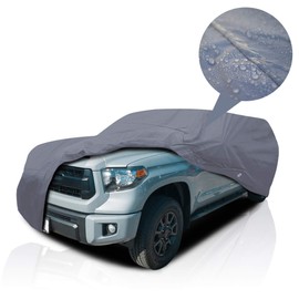 Supreme Waterproof Semi Custom Fit Truck Cover for 2010-2024 Dodge Ram 1500 2500 3500 Quad(Extended) Cab Short Bed Pickup Truck w/Camper Shell