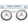 Left & Right Rear Wheels with Bearings ONLY for Drive