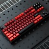 PBT Keycaps Set 164Keys Cherry Profile Red Black Keycaps 60%