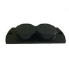 U.S. Solid 2-Pack Gun Magnet Mount with Protective Rubber Coating,