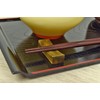 aoba Chopsticks Dishwasher Safe, Natural Wood Glass Bead Zodiac Chopsticks