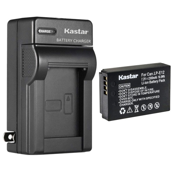 Kastar 1-Pack Battery and AC Wall Charger Replacement for Canon
