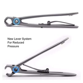 Magik Heavy Duty 16mm Wide Jaw Nail Clippers For Thick/Hard Toenails Fingernail (Large 3.46''+File Set, Black)