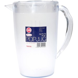 タケヤ化学工業(Takeya) ピッチャー ポップジャグ プルー クリアー 2.2L