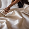 TUFAA GLAM Premium Pure Silk Pillowcase (Ivory)