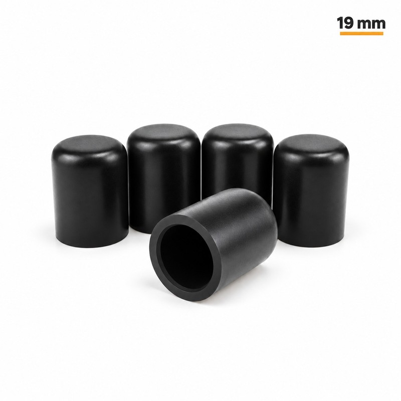 Silicone Vacuum Caps – 5-Pack Black Blanking Plugs for Engine