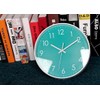 Modern Simple Wall Clock Indoor Non-Ticking Silent Sweep Movement Wall