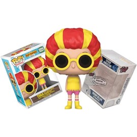 Funko Bob's Burgers - Band Tina (with Afro and Sungalsses) + Pop Protector: Pop! TV Animation Vinyl Figure (Gift Set Bundled with ToyBop Brand Box Protector Collector Case)