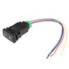 X AUTOHAUX 1 Pcs Hole Expansion Port Switch Horn Switch