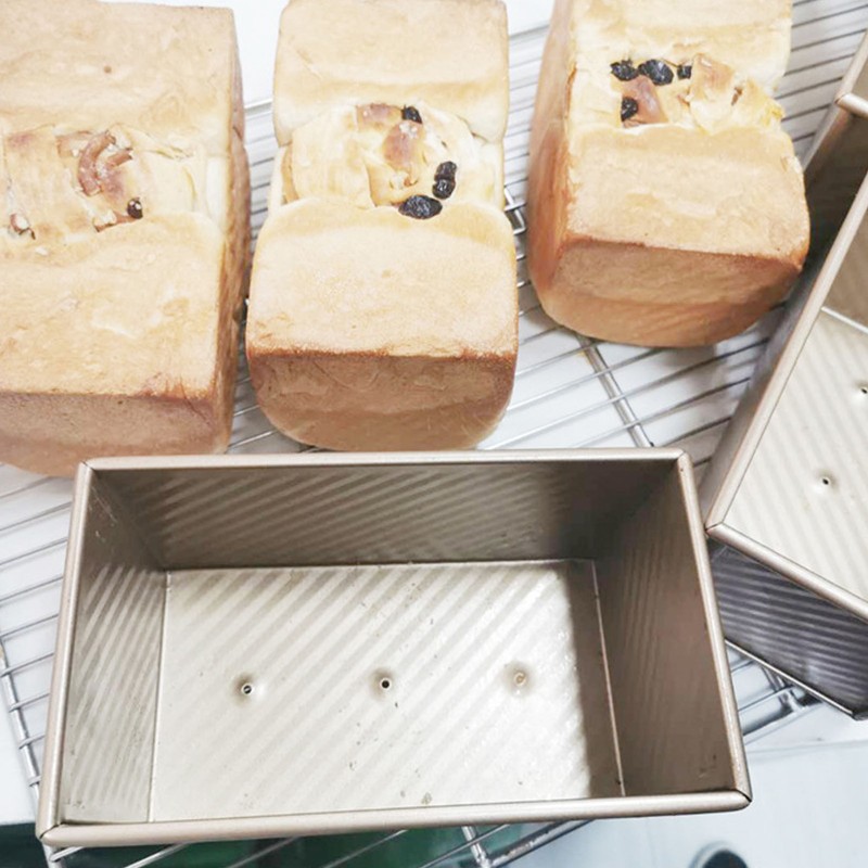 Bakeware Loaf Pan with Cover Nonstick Quick Release Coating Carbon