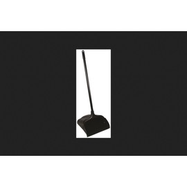 Lobby Pro Dustpan 12-1/2 " 27-1/2 " Handle Black