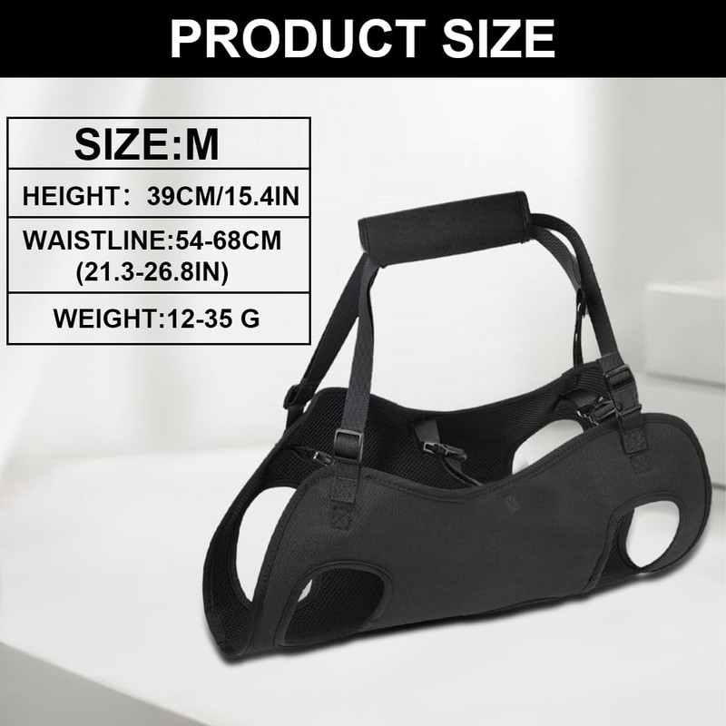 Dog Carrying Aid, Carrying Aid, Dog Stairs, Adjustable for Rear