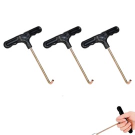 Weilin 3 Pcs Trampoline Spring Tool, Peg Puller Trampoline T-Hook Pull Tool Kit Parts Accessories for Jumping Spring Installation