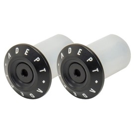 Adept Tapered End Caps (Set of 2) Black (YHB03100)
