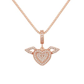 Krstudent Send mother's original design high-end love infinite angel love necklace