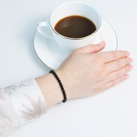 Genuine Gemstone Bracelet with Round 4 mm Beads – Various Lengths – Healing Stone Protective Stone Bracelet Lucky Charm Talisman Gift, Gemstone, Gemstone