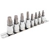 Powerbuilt 240094 8 Piece Zeon Metric Hex Bit Socket Set