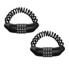 KVAEY 2PCS Motorcycle Helmet Cable Lock, Anti-Theft Helemt Cable Locks