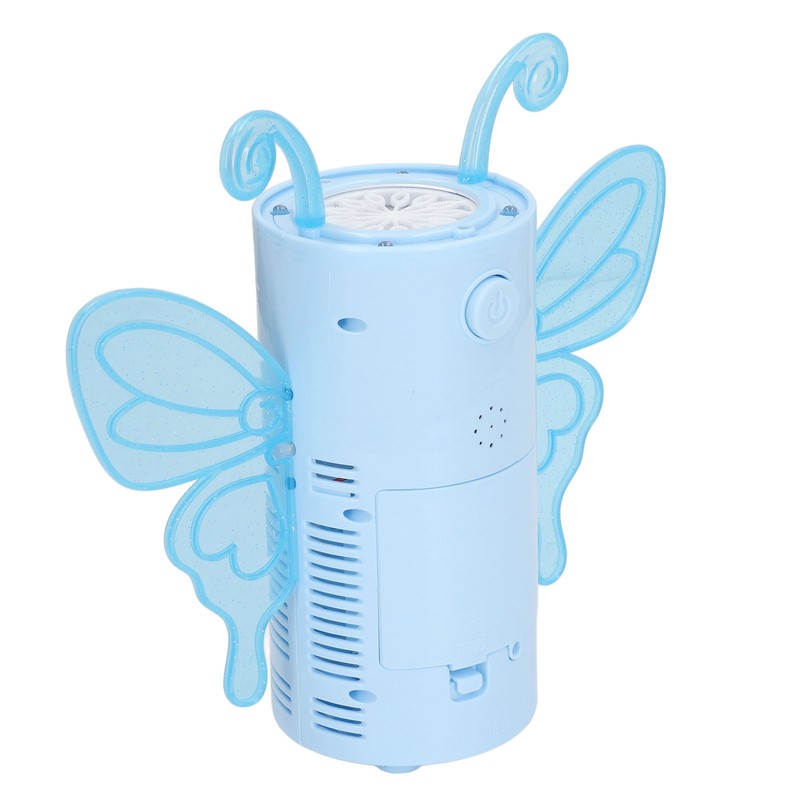 Electric Bubble Machine Automatic Multi Holes Butterfly Shape Portable Lightweight