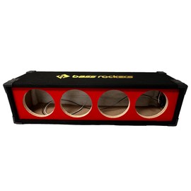Bass Rockers Array Box Enclosure BRHB6 4 Driver Horns 4 x 6.5 Speakers Xtreme Durable Strong Wood Subwoofer Boxes Color Carpet Chuchera Horn Brazilian Style