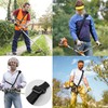 Asphodelia 2PCS Shoulder Strap for Weed Trimmer,Adjustable Trimmer Harness,Universal Weed