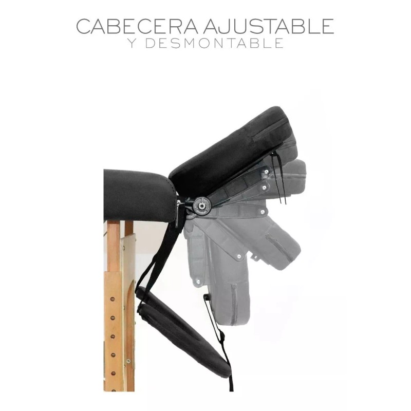 Cama de Masaje Spa Reclinable | Estuche Portátil Profesional |