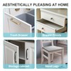 12 Pack Cabinet Protectors for Kitchen Cabinets, 18" Length Clear