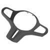 Car Steering Wheel Frame Cover Trim Sticker Decoration Carbon Fiber