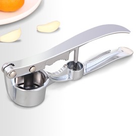 Gaodeding 5-in-1 Multifunctional Garlic Press – Heavy Duty Kitchen Tool for Garlic, Bottles, Walnuts, Date Pits & Fish Scales | Easy Squeeze & Clean