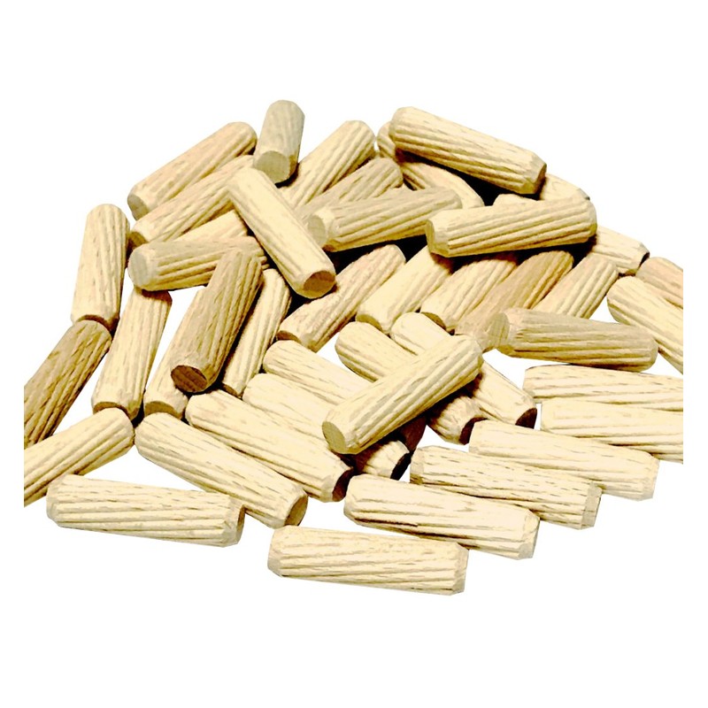 kicoriya Wood Dowels, 0.4 x 1.6 inches (10 x 40