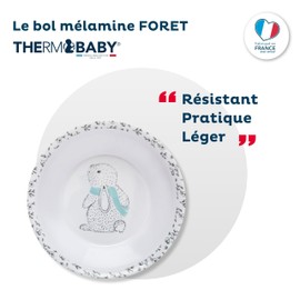 Thermobaby Melamine Forest Bowl - Practical - Lightweight - Small - Easy to Grip