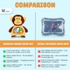 Bundaloo Monkey Tummy Time Water Play Mat for Babies, Soft