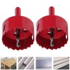 2PCS 53mm Hole Saw Round Beehive Vent Hole Opener Drilling