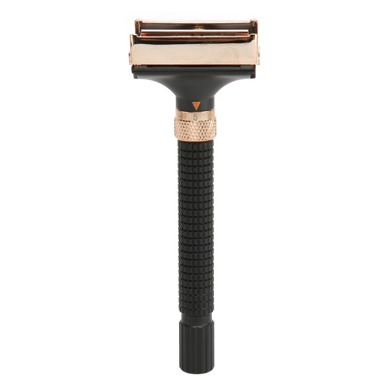Shaving Handle Metal Safety Double Edge Reusable Shaving Long Handle