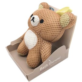 Hasashi Top-in Rilakkuma Bath Gurumi 751653 San-X Body Sponge Plush Toy