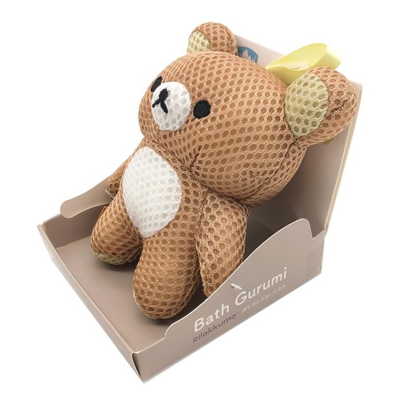 Hasashi Top-in Rilakkuma Bath Gurumi 751653 San-X Body Sponge Plush