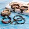 Natural Semi Precious Gemstone Beads Bracelet for Women - Tree